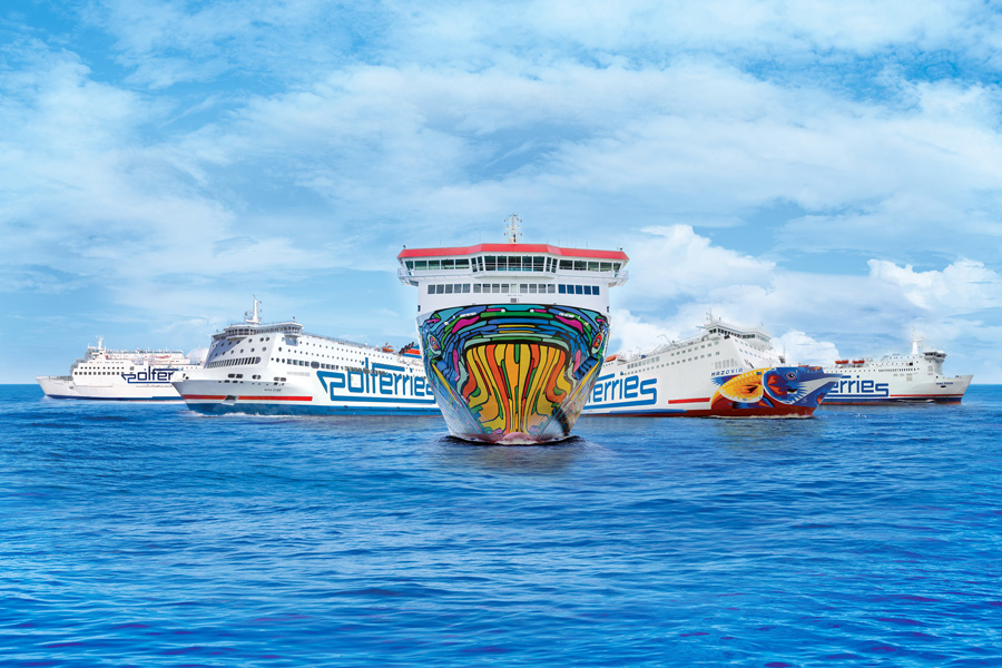 Our Ferries Mazovia Wawel And Baltivia Polferries